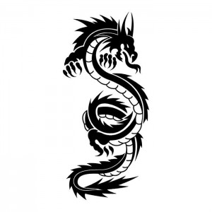 Tribal Dragon Tattoos