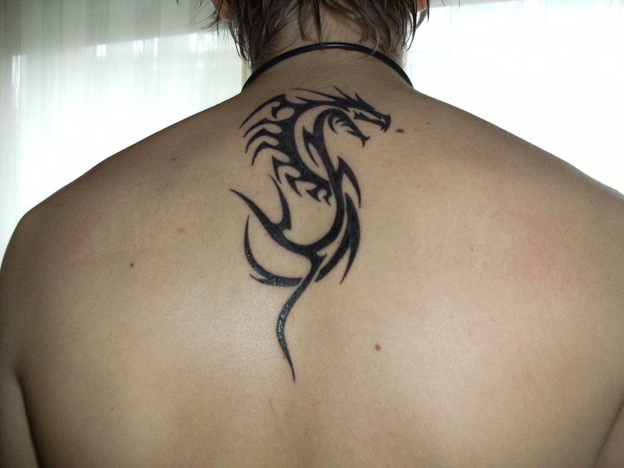 Tribal Dragons Tattoos.