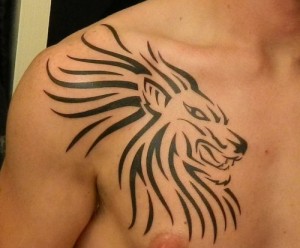 Tribal Lion Tattoo Images