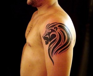 Tribal Lion Tattoos