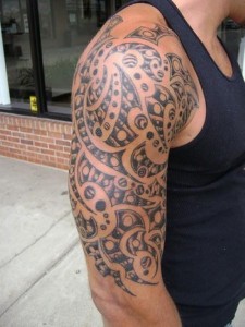 Tribal Sleeve Tattoo