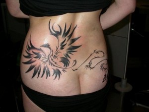 Tribal Tattoos for Women on Lower Back