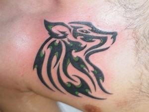 Tribal Wolf Tattoos