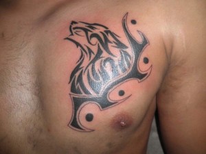 Wolf Tattoo Tribal