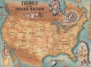 Blackfoot Tribe Map